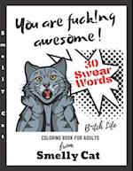 You Are Fucking Awesome Coloring Book For Adults 30 Swear Words