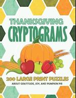 Thanksgiving Cryptograms