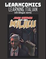 Learncomics - Learning Italian with bilingual stories - Milieu - Crime Comic