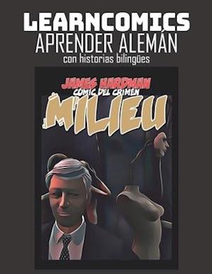 Learncomics - Aprender aléman con historias bilingües - Milieu - Comic del crimen