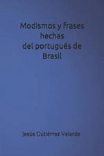 Modismos y frases hechas del portugués de Brasil