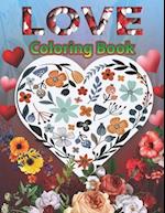 Love Coloring Book