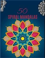 50 SPIRAL Mandalas