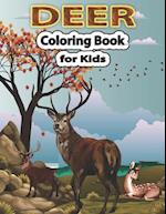 Deer Coloring Book for Kids