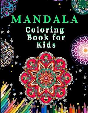 Mandala Coloring Book for kids