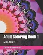 Adult Coloring Book 1