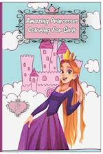 Amazing Princesses Coloring For Girls