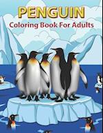 Penguin Coloring Book for Adults