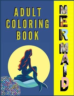 Adult Coloring Book (MERMAID)