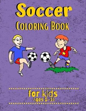 Soccer coloring book