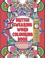 British Swearing word colouring book