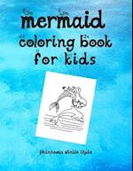 Mermaid Coloring Book For Kids