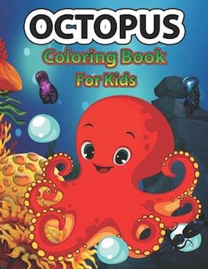 Octopus coloring book for kids