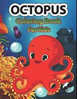 Octopus coloring book for kids