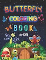 Butterfly Coloring Book for Kids