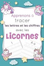 Apprenons à tracer les lettres et les chiffres avec les licornes