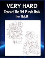 Very Hard Connect The Dot Puzzle Book For Adult