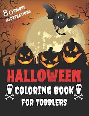 Halloween Coloring Book For Toddlers