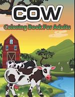 Cow Coloring Book for Adults