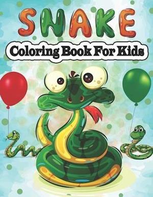 Snake Coloring Book for Kids