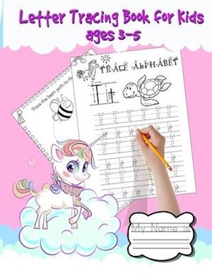 letter Tracing Book for Kids Ages 3-5