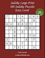 Sudoku Large Print for Adults - Easy Level - N°28