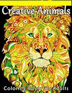 Creative Animals Coloring Book For Adults