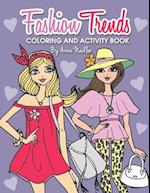 Fashion Trends Coloring and Activity Book
