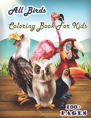 All birds Coloring Book for Kids