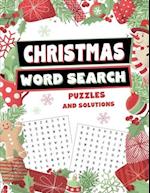 Christmas Word Search Puzzles and Solutions