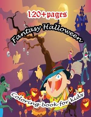 Fantasy Halloween Coloring Book for Kids