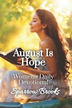 August is Hope: Women's Daily Devotional 