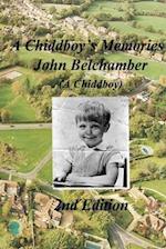 A Chiddboy's Memories.: Second Edition 