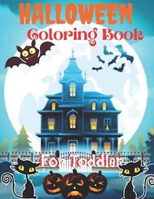 Halloween Coloring Book For Toddlers