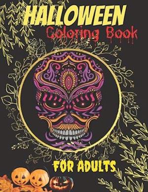 Halloween Coloring Book For Adults