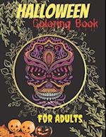 Halloween Coloring Book For Adults