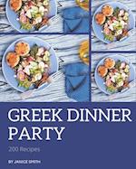 200 Greek Dinner Party Recipes