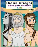 Dioses Griegos Libro para colorear KIDS