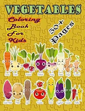 Vegetables Coloring Book for Kids