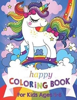 Få Happy Coloring Book af Coloring Books som Paperback bog på engelsk