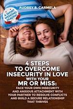 4 steps to overcome insecurity in love with your Mr or Miss