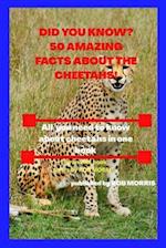 DID YOU KNOW? 50 AMAZING FACTS ABOUT THE CHEETAHS!: Interesting facts about cheetahs 