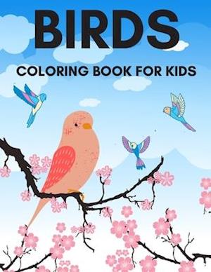 Birds Coloring Book for Kids.