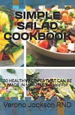 Simple Salad Cookbook