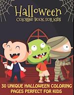 Halloween Coloring Book For Kids 30 Unique Halloween Coloring Pages Perfect For kids