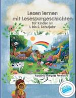 Lesen lernen mit Lesespurgeschichten für Kinder im 1. bis zum 2. Schuljahr