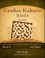 Großes Kakuro 21x21 Luxus - Band 10 - 249 Rätsel