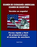 Examen de ciudadanía Americana examen de escritura versión en español