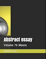 Abstract essay