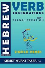 Most Common Hebrew Verb Conjugations with Transliteration: Simple Verbs 